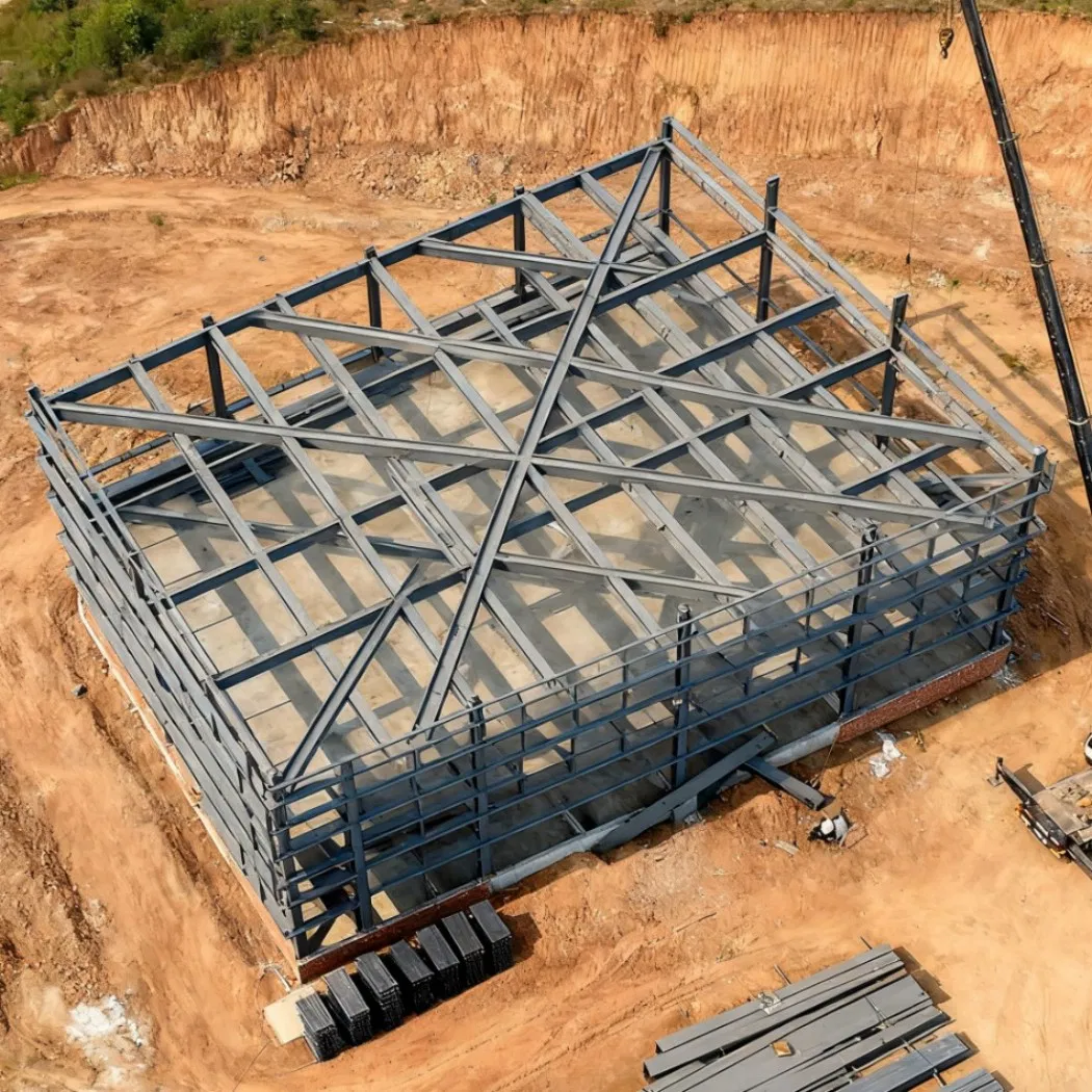 Hot Sale Modular Multi-Layer Steel Structure Building Prefab Container Installation 4 Bedroom Two Story Prefabricated K House