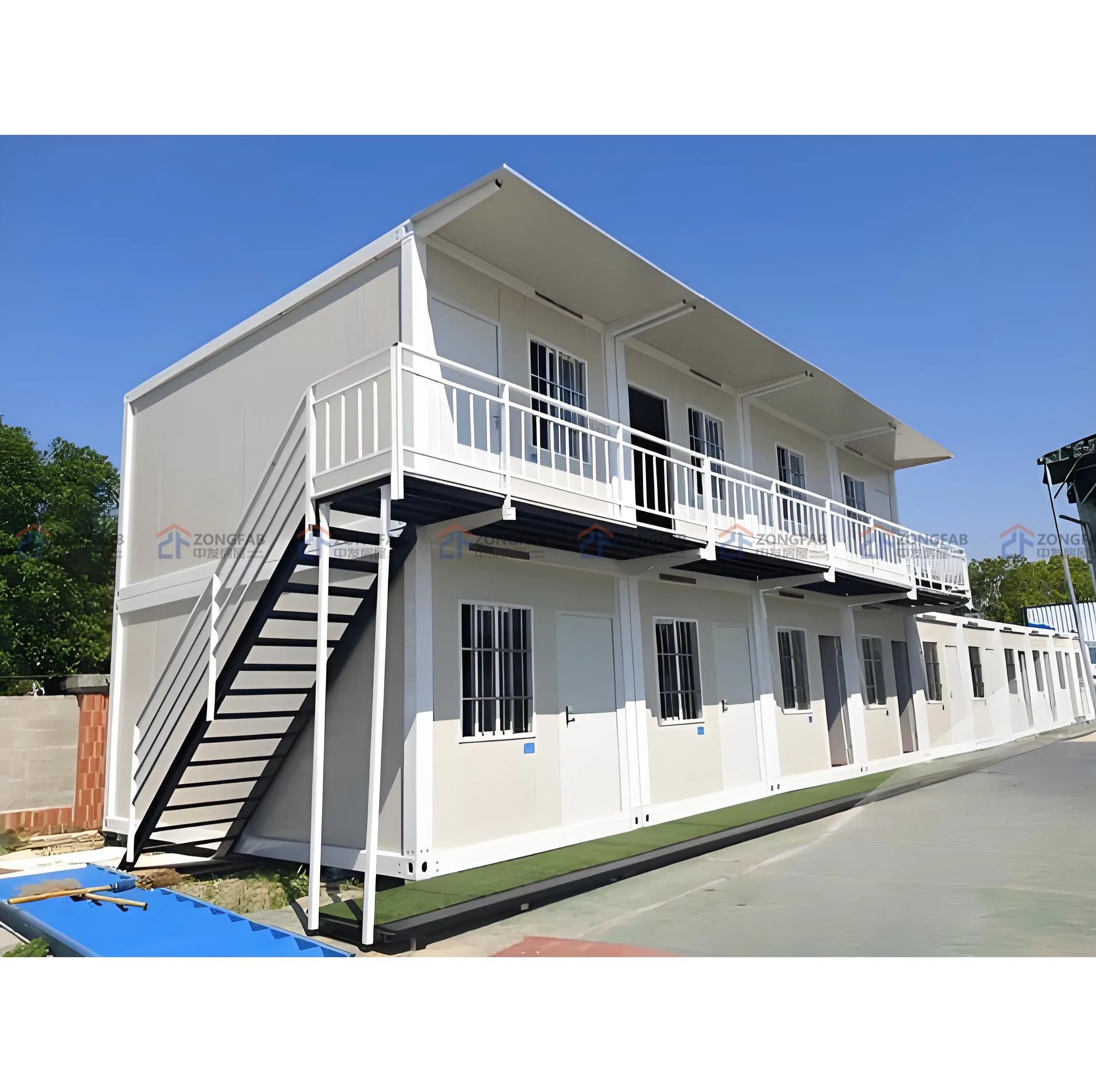 Factory Price Fast Build Assemble Install 20FT 40FT Living Tiny Modular Container House Camp Cabin Affordable Apartment Project