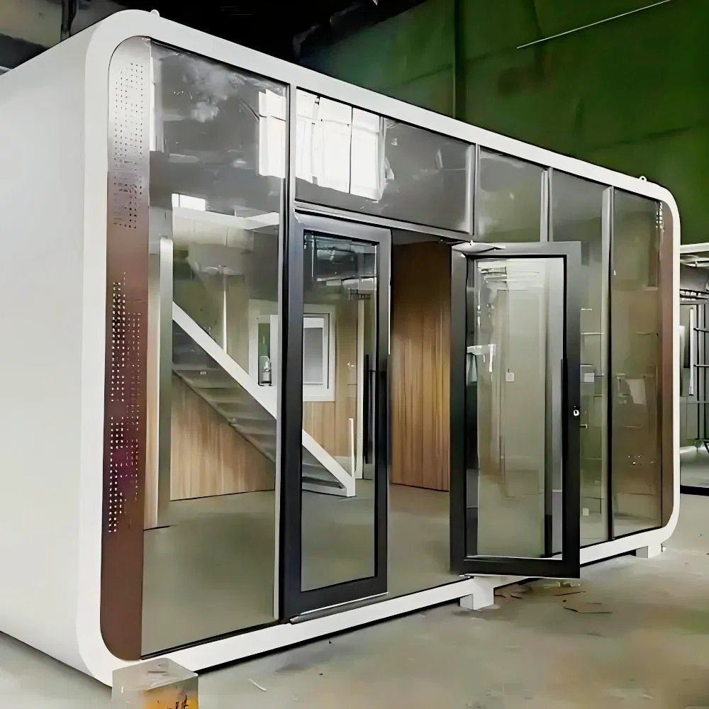Advanced Container House Solar-Powered off-Grid Smart Apple Cabin with Ai Control
