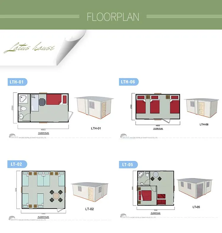 Prefabricated Folding House Interior