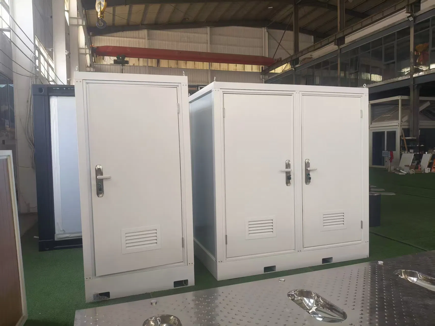 Prefabricated Outdoor Toilet Unit for Construction Sites and Temporary Public Use Toilet Cabin