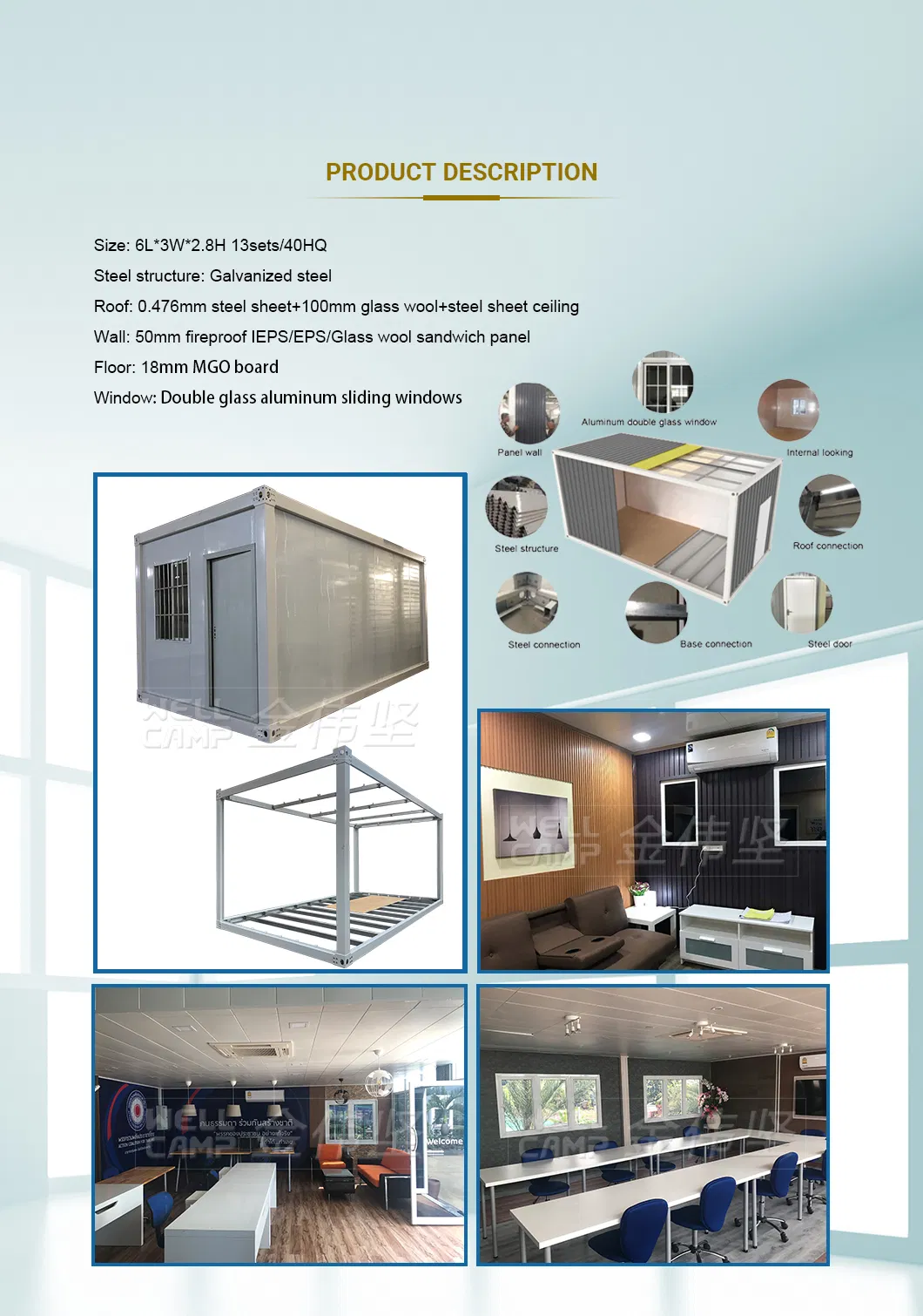 Prefab Detachable Container House