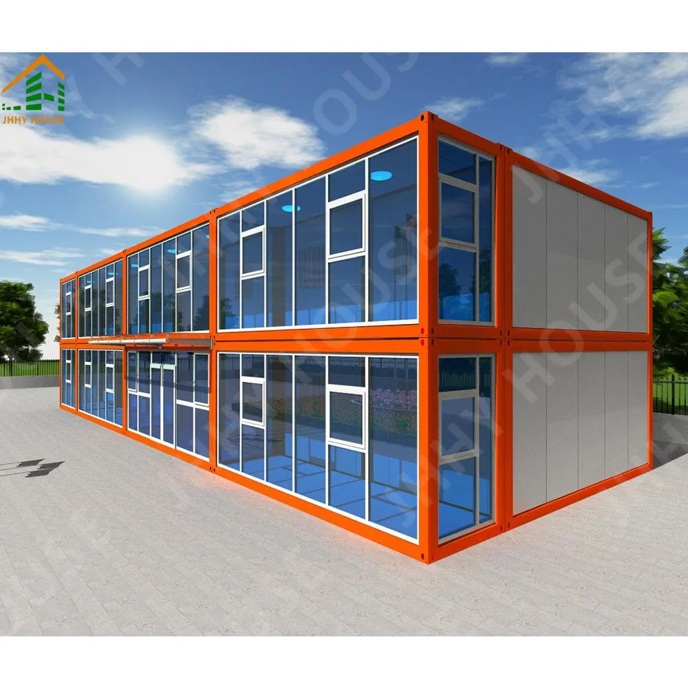 Two-Story Assemble Prefab Portable Folding/Flat Pack Container House Mobile Foldable/Detachable Container Homes