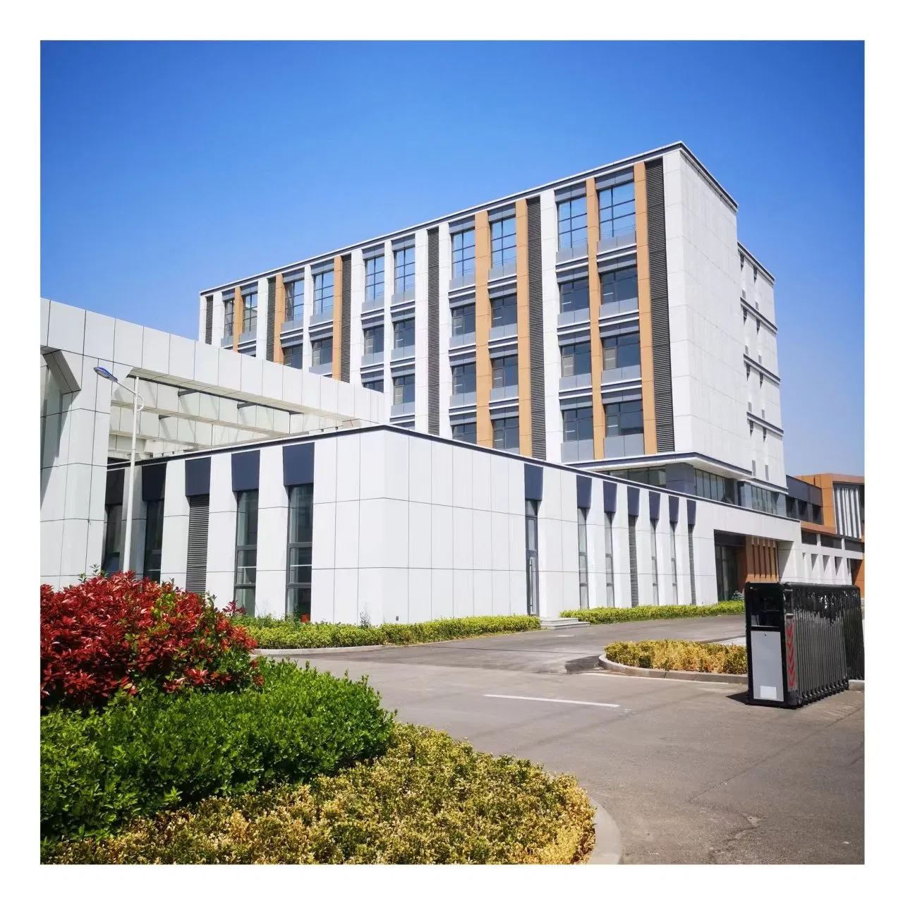 Prefab Structural Steel Structure Two Story Building