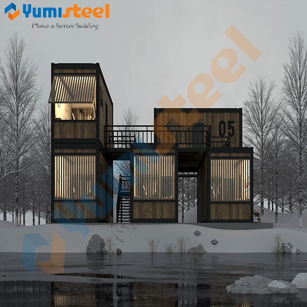 Stunning Colorful Modular Container Hotel/Characteristic Container Apartment