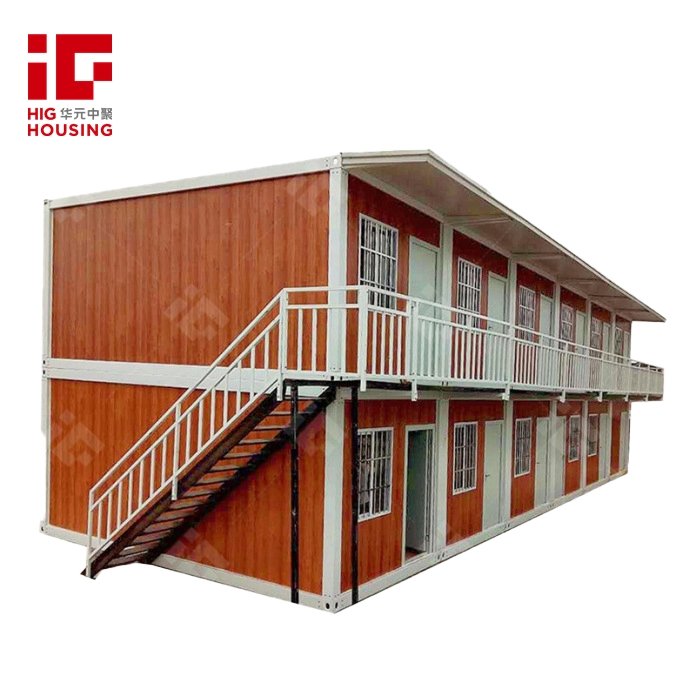 Prefab Modular Two Story Container House Homes Maison Prfabrique Casas Prefabricadas Modernas Office Container Worker Dormitory Labour Camp