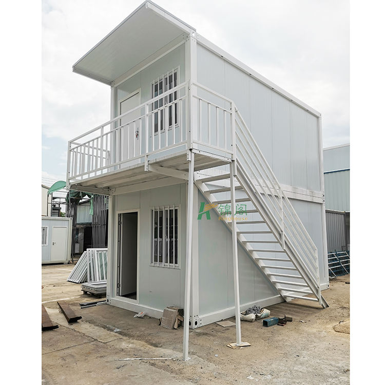 Prefabricated Portable Container Camp Movable Living Container Modular Prefab House for Workers Dormitory