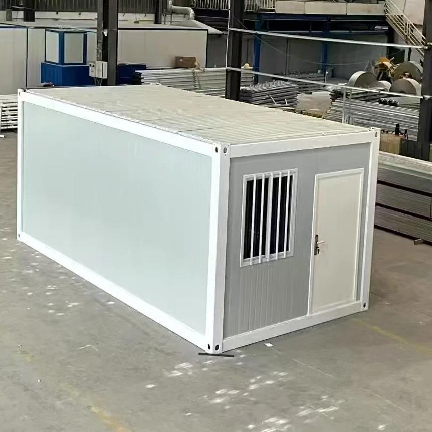 China Manufacturer Low Cost Flat Pack Container House for Emergency Shelter
