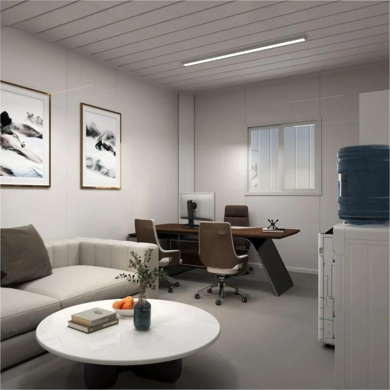 Foldable Container House for Emergency Shelters and Mobile Offices