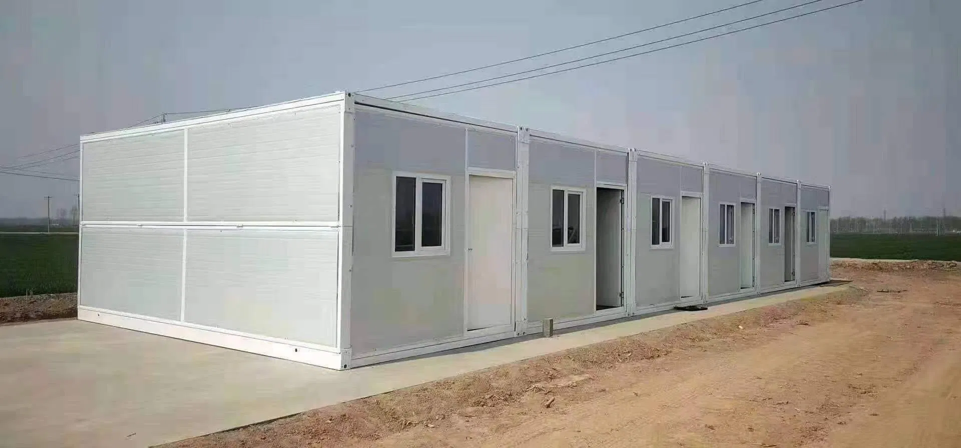 Prefabricated House Foldable Container House Workers' Dormitory Emergency Housing Casa Contenedor Plegable