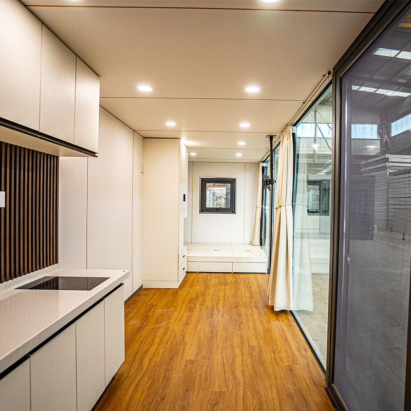 40FT Modular Container House Solar-Powered Container Homes Energy-Efficient &amp; Green off-Grid Container Living Waterproof