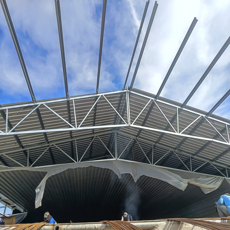 Hot Climate Poultry House with Insulated Sandwich Panels for Oman Broiler Farm Solutions