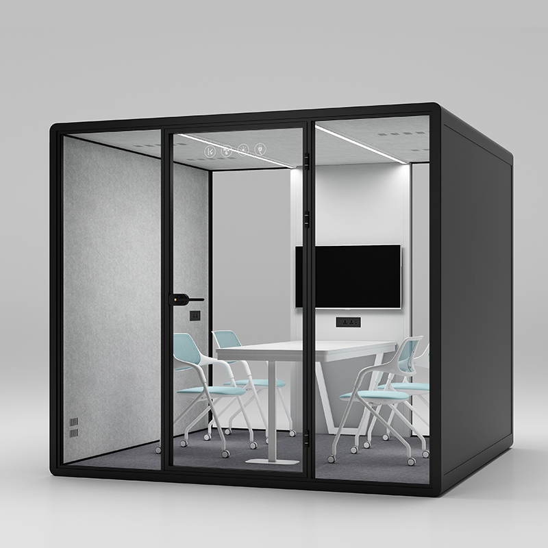 Soundproof Booth Portable Vessel Container House Tiny Home Movable Silent Office Pod
