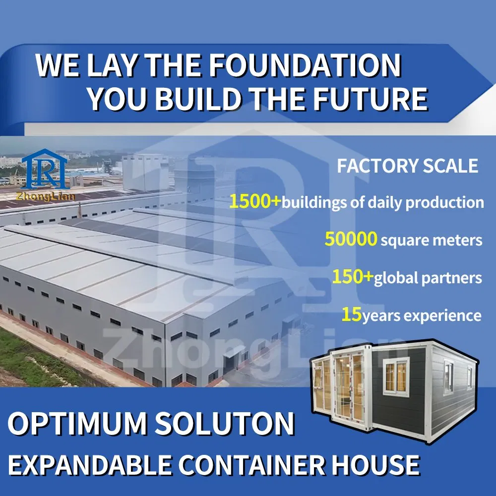 Modular Casas Prefabricadas Expandable Container House for Modern Disaster Relief