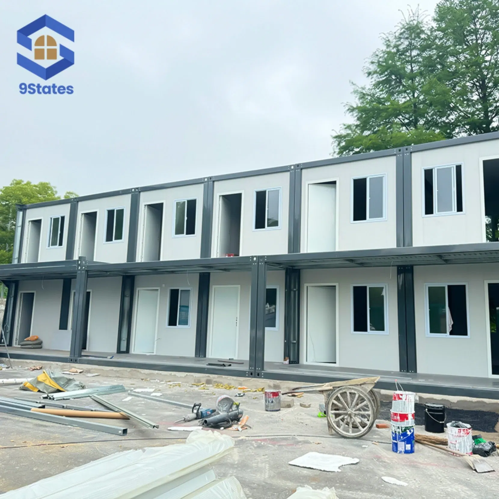 Modern Modular Durable Container Accommodation Prefab Container House Office Student Apartment Container Home Contemporary Container House Hotel Apartment