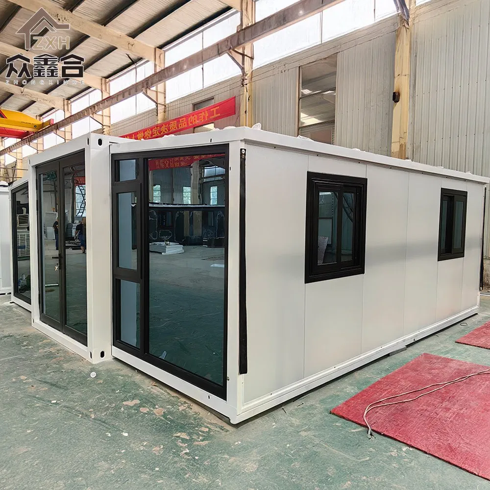 Double Wing Foldable Easy to Assemble Expandable Container House for Hotels