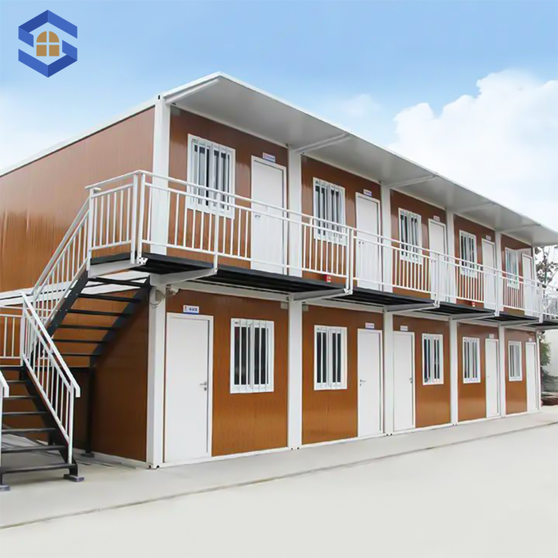 Flat Panel Container Soundproof Philippines Construction Worker Dorm Prefab Prefabricated Tiny House for Large-Scale Events &amp; Sports Games/Military Camps