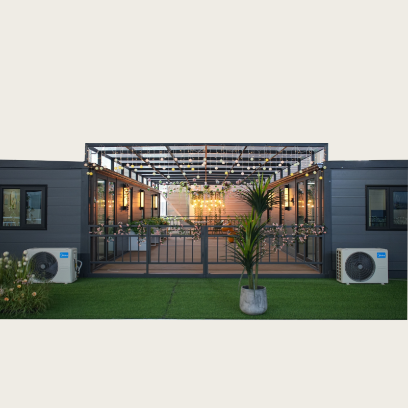 Customizable Steel Housing Solutions with Kitchen and Bathroom Options