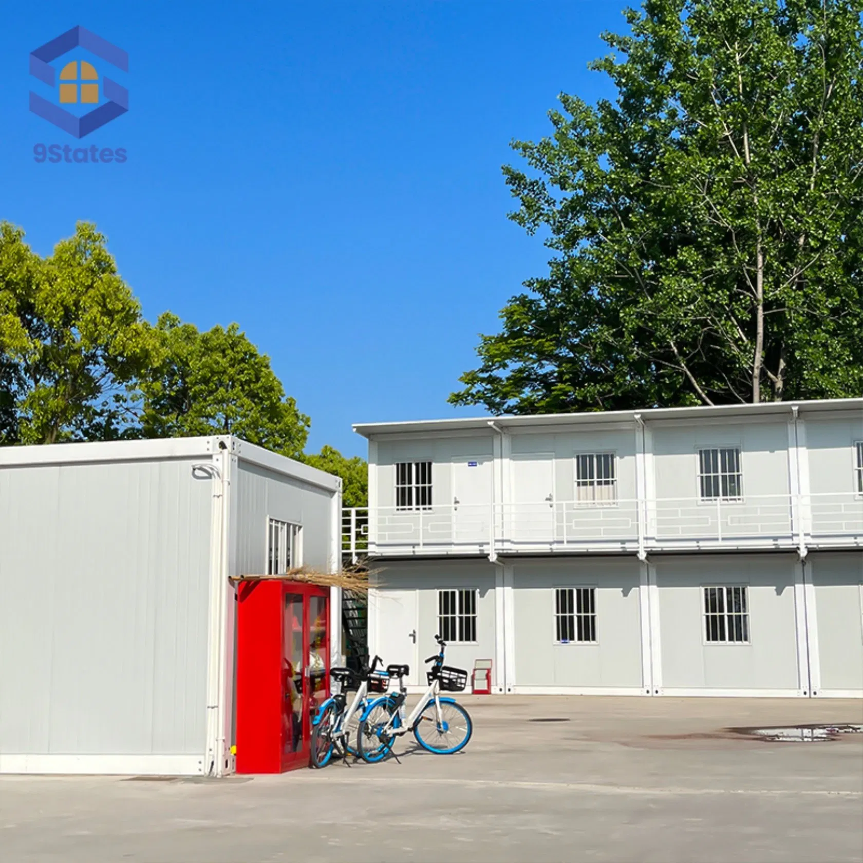 Modern Modular Durable Container Accommodation Prefab Container House Office Student Apartment Container Home Contemporary Container House Hotel Apartment