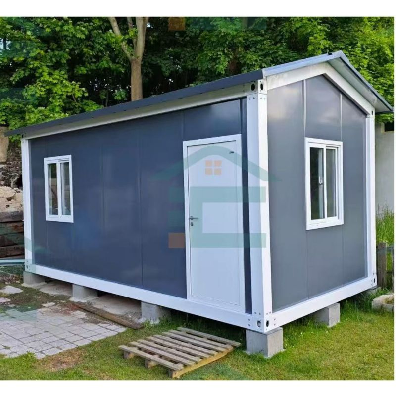 Luxury Steel Modular Prefabricated Home Detachable Tiny Houses Modern Fast Assemble Dismantled Portable Prefab Container House for Warehouse Store Living