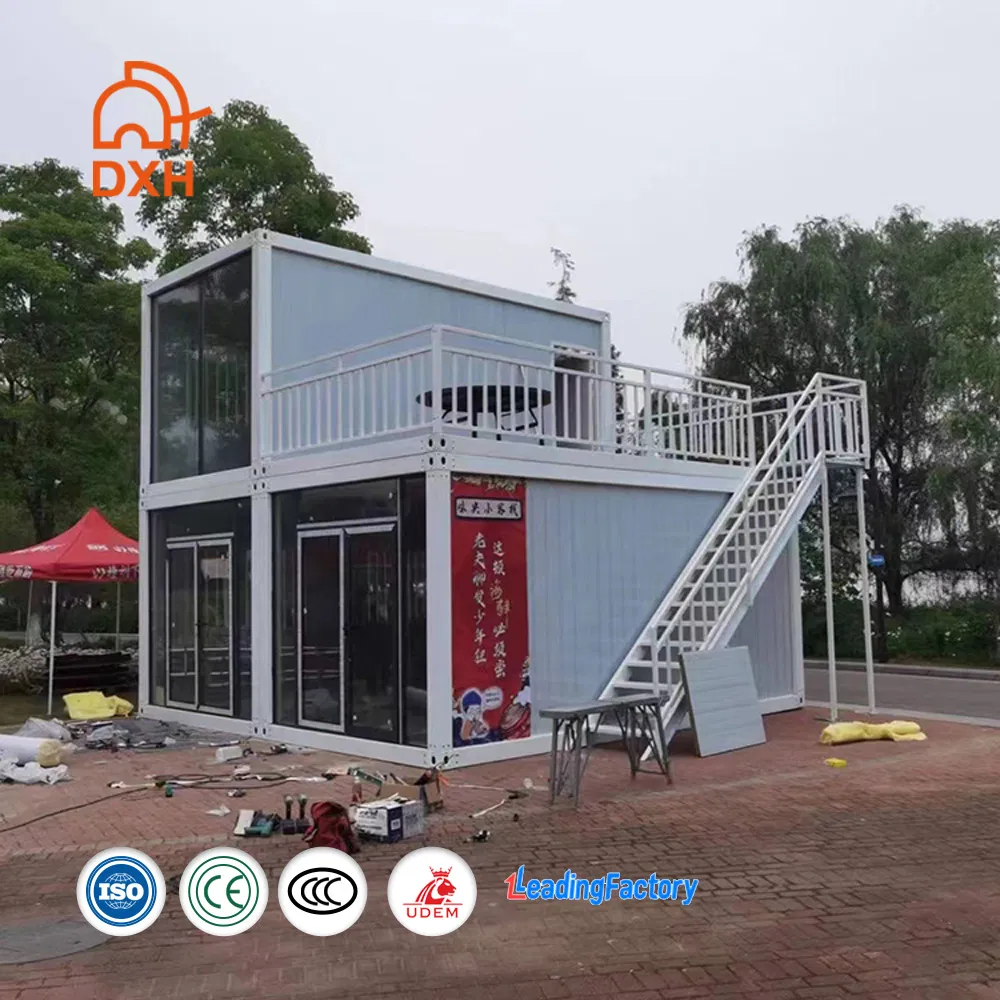 Dxh Manufacture Factory Price Living Office Hotel Dormitory Custom Modular Detachable Prefab Flat Pack Container House Home