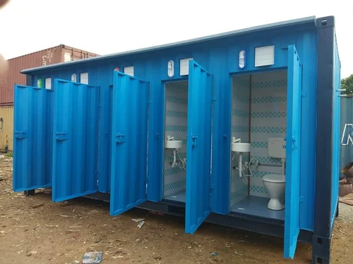 Versatile Standalone Toliet Bathroom Units for Construction Sites and Outdoor Events