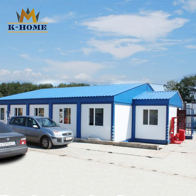 Oilfield Crew Quarters Prefabricated Modular Container Housing with Kitchen and Bathroom
