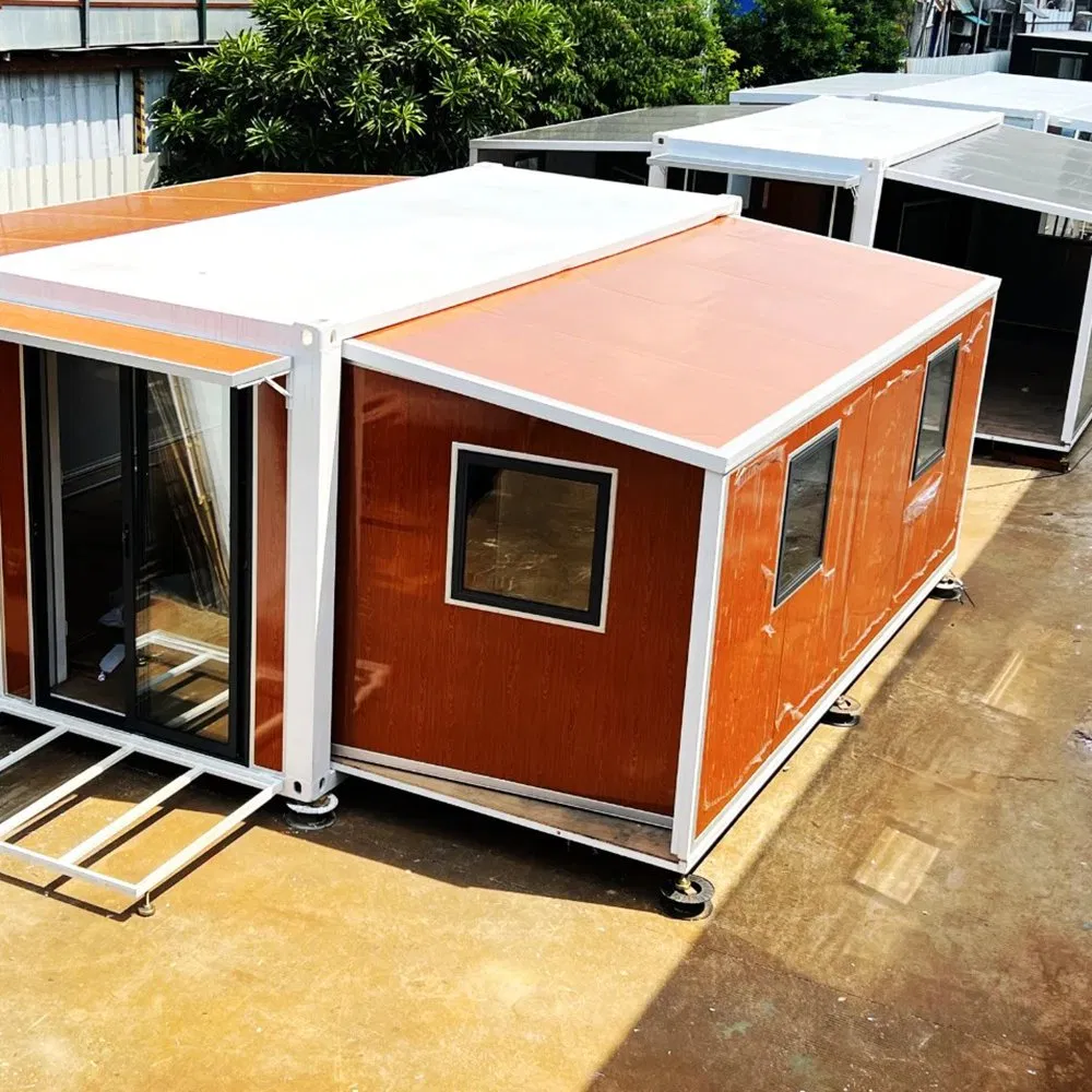 20FT 40FT Prefab Expandable Container House with off Grid Solar System