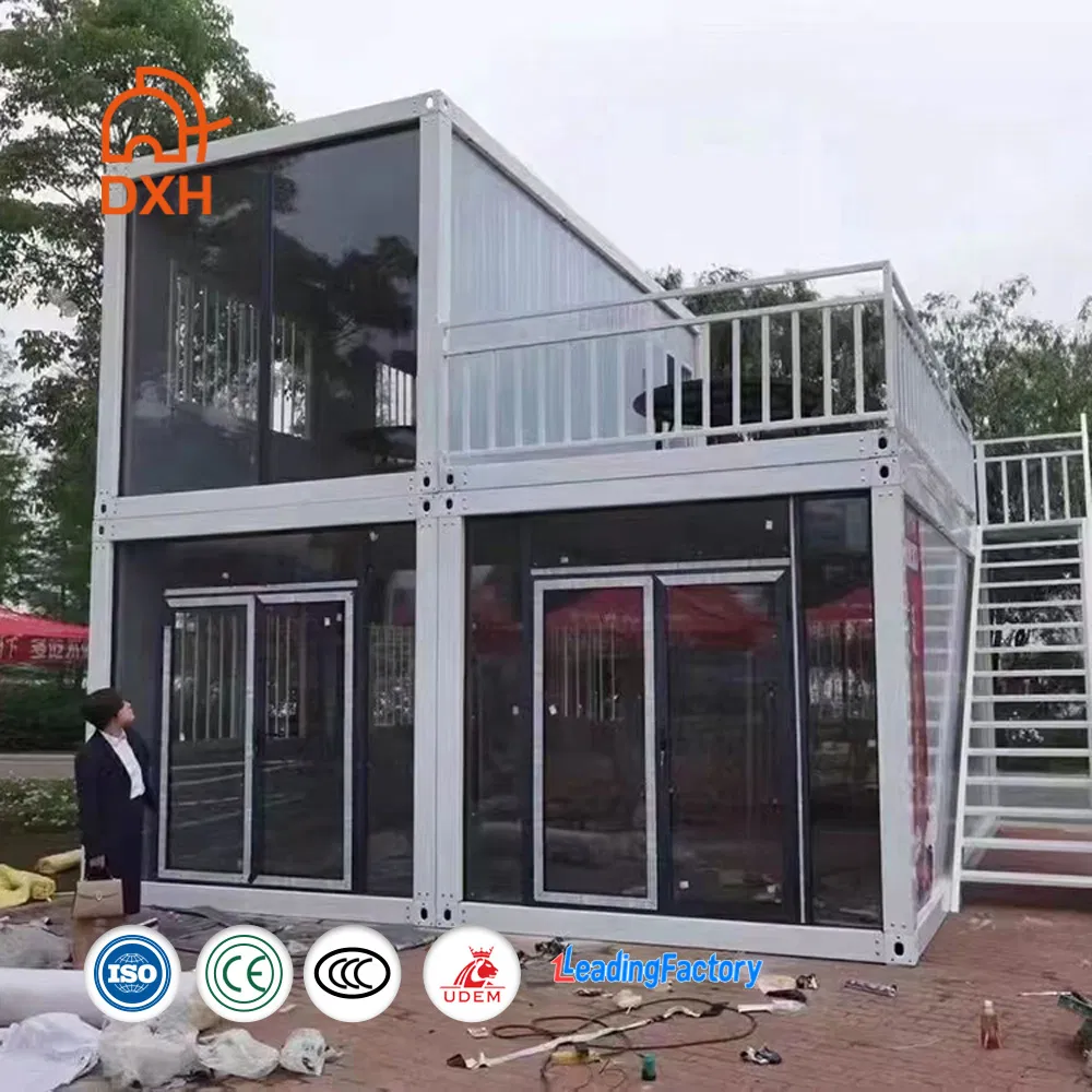 Dxh Manufacture Factory Price Living Office Hotel Dormitory Custom Modular Detachable Prefab Flat Pack Container House Home
