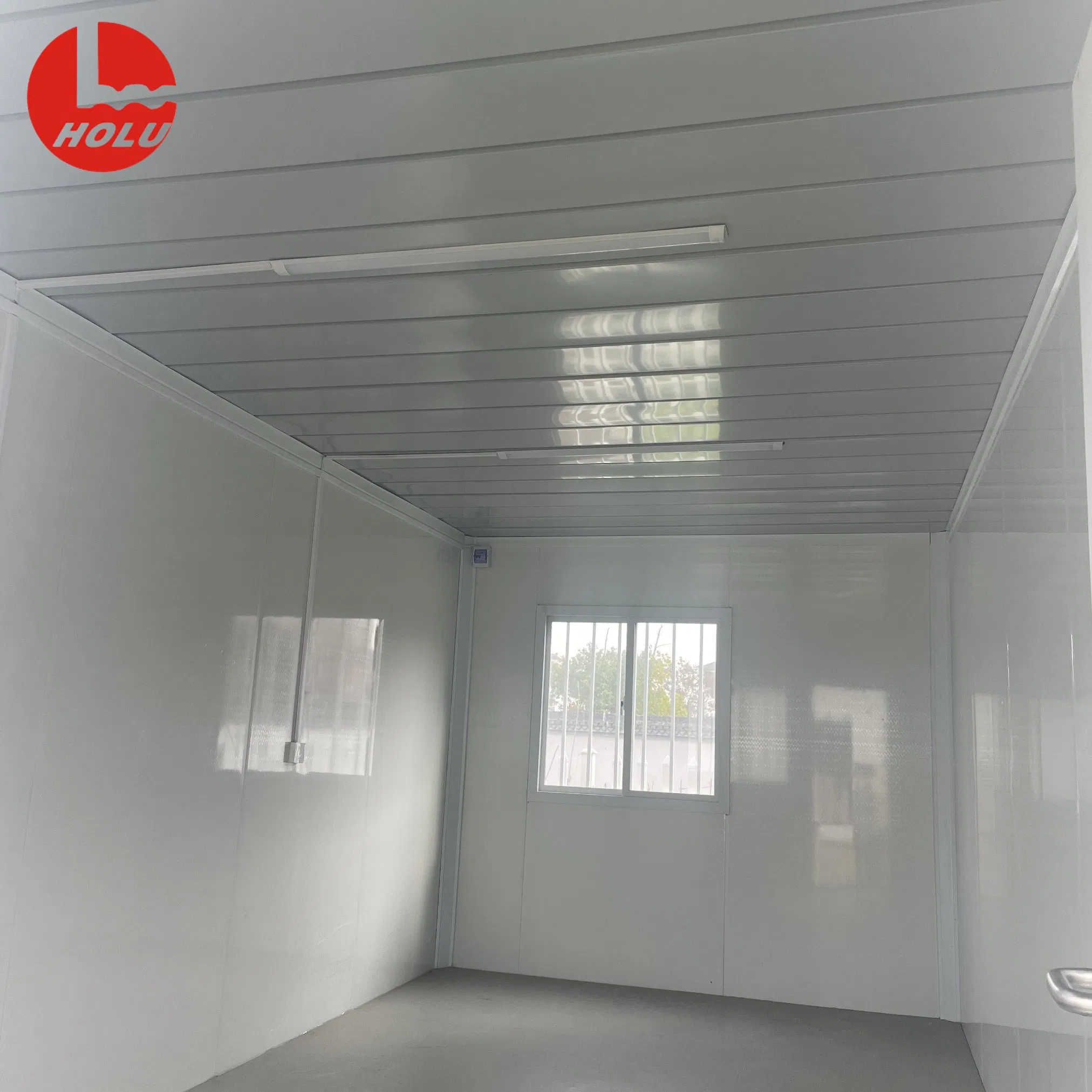 Easily Movable Expandable Easy-to-Move Foldable Double-Wing Prefab Container Steel Structure House for Emergency or Commercial Use