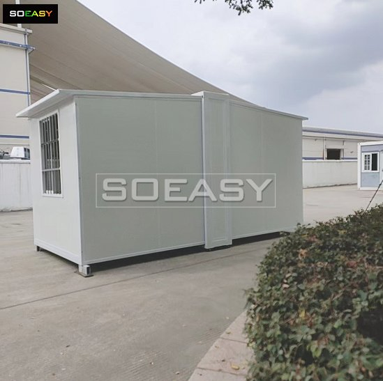 Prefab Tiny Temporary Offices Mobile Expandable Dormitory Container Portable Refugee House