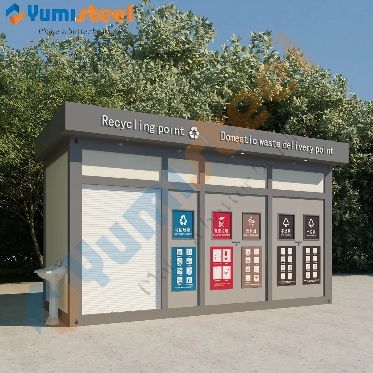 Modern Portable Flat Packed Foldable Container House for Office/Dormitory/Hotels/Prefabricated Villa House