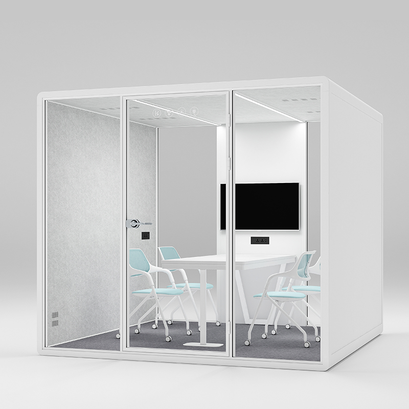 Soundproof Booth Portable Vessel Container House Tiny Home Movable Silent Office Pod