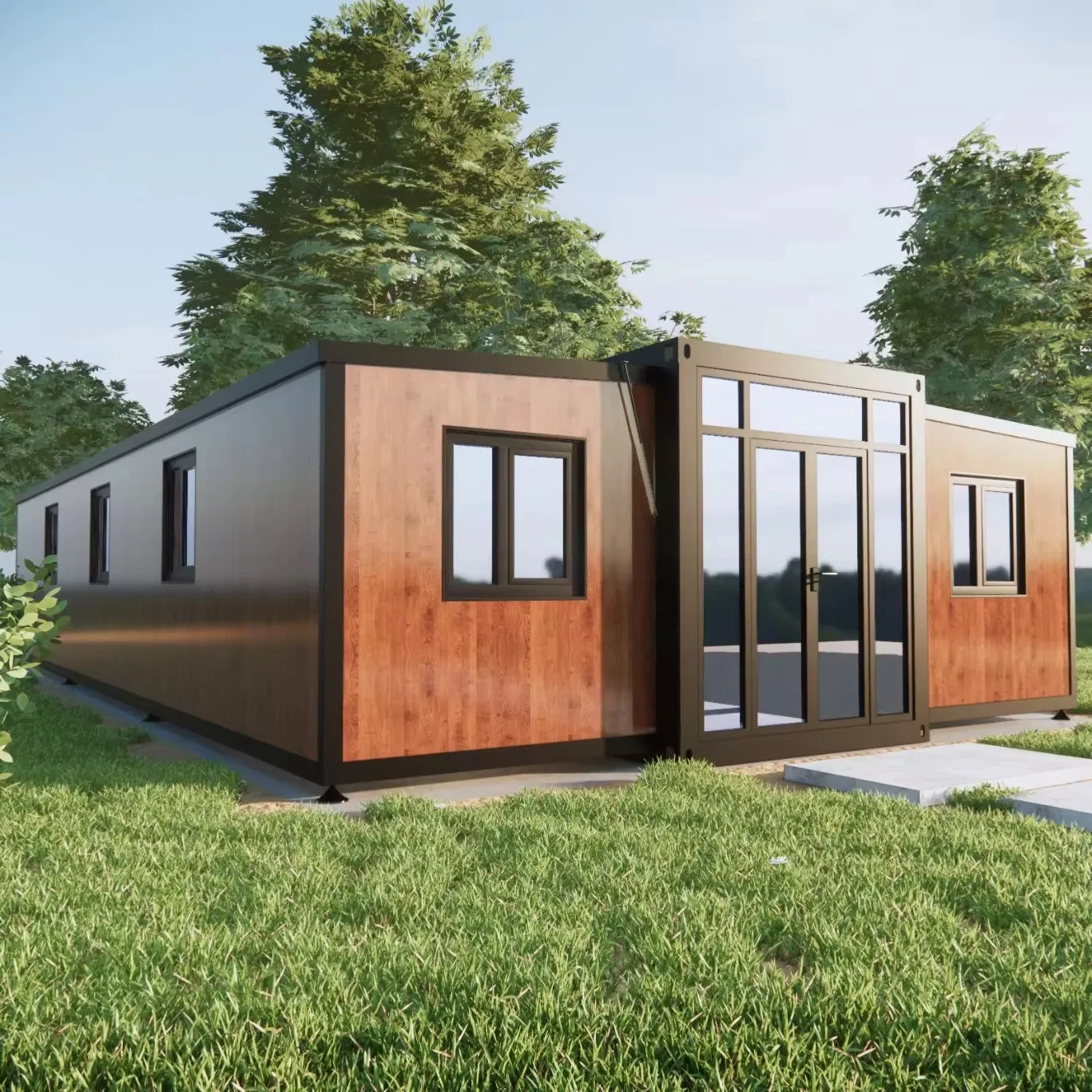 Affordable Energy Saving Space Saving Expandable Container House by Emergency Shelter Site