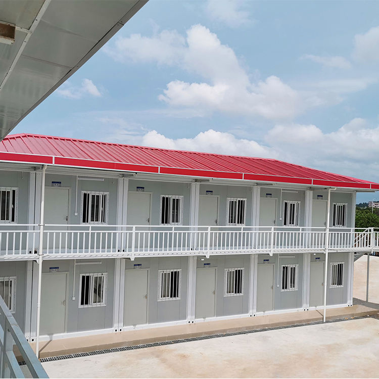 Zontop Storage 20FT Low Cost Prefabricated Home Office Shipping Portable Luxury Living Modern Modular Flat Pack Manufactured Shipping Prefab Container House