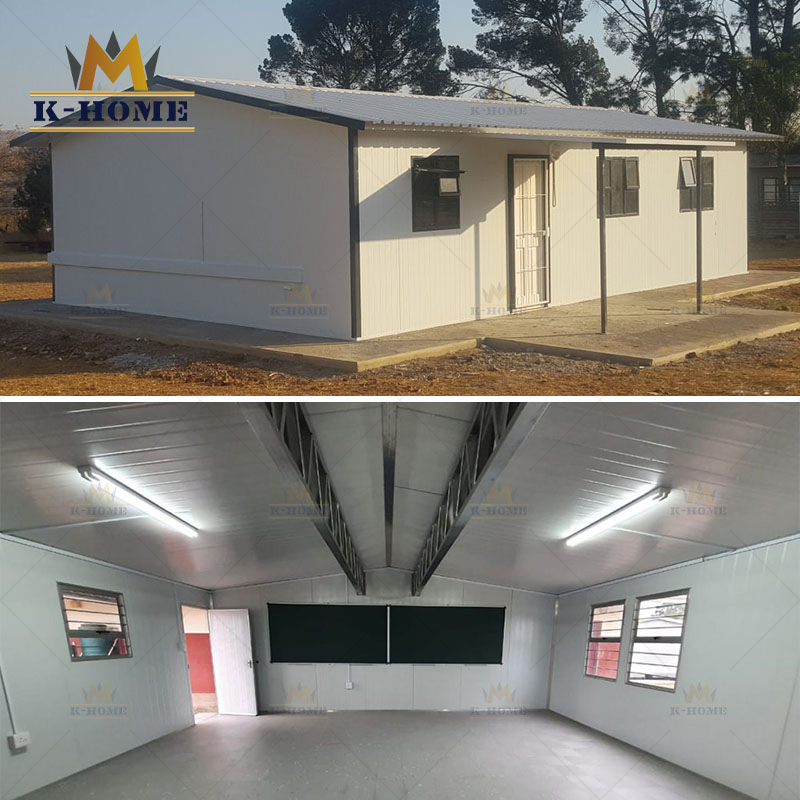 Affordable Modular 20FT Low-Cost Prefabricated Container Classroom / School Buildings