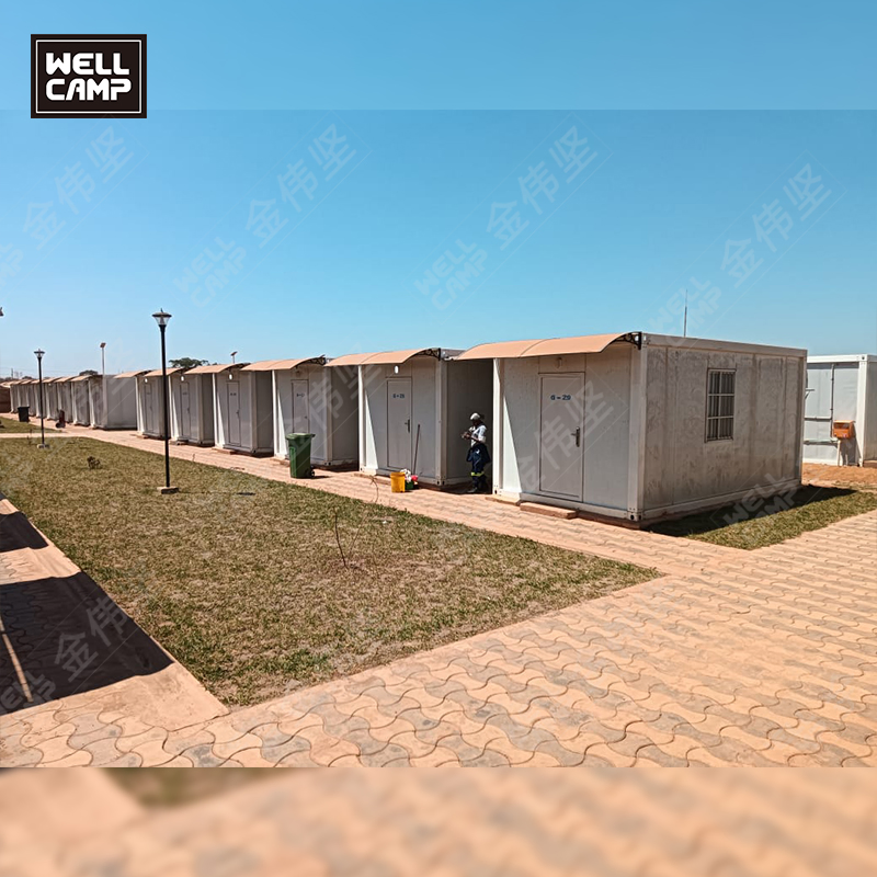 High-Quality Customizable Prefab Detachable Container Houses for Camps &amp; Projects