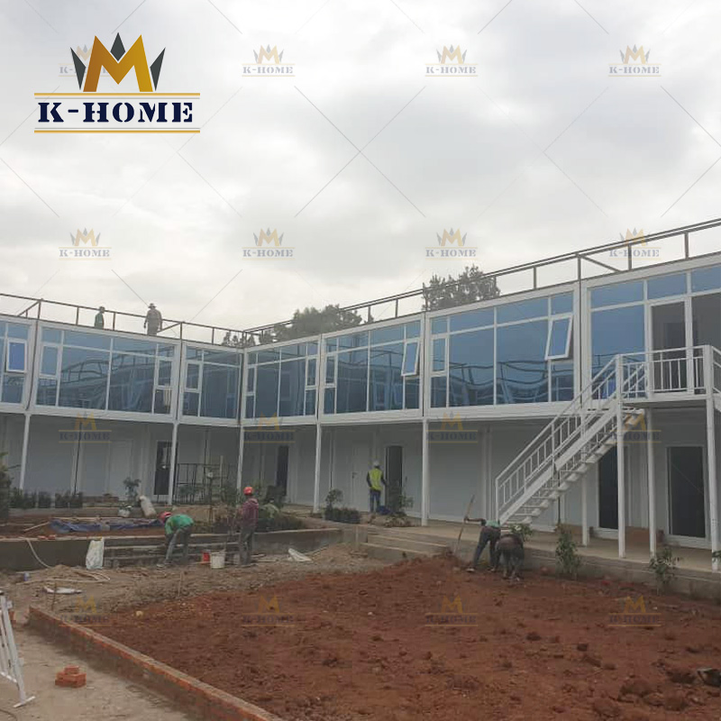 Flat Pack Portable Modular Container Hotel Apartment