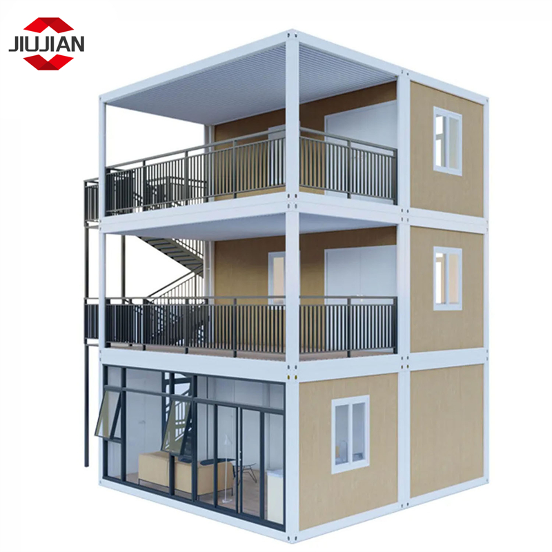 20FT/40FT Modular Detachable House Light Steel Structure Prefabricated Building Luxury Container Villa