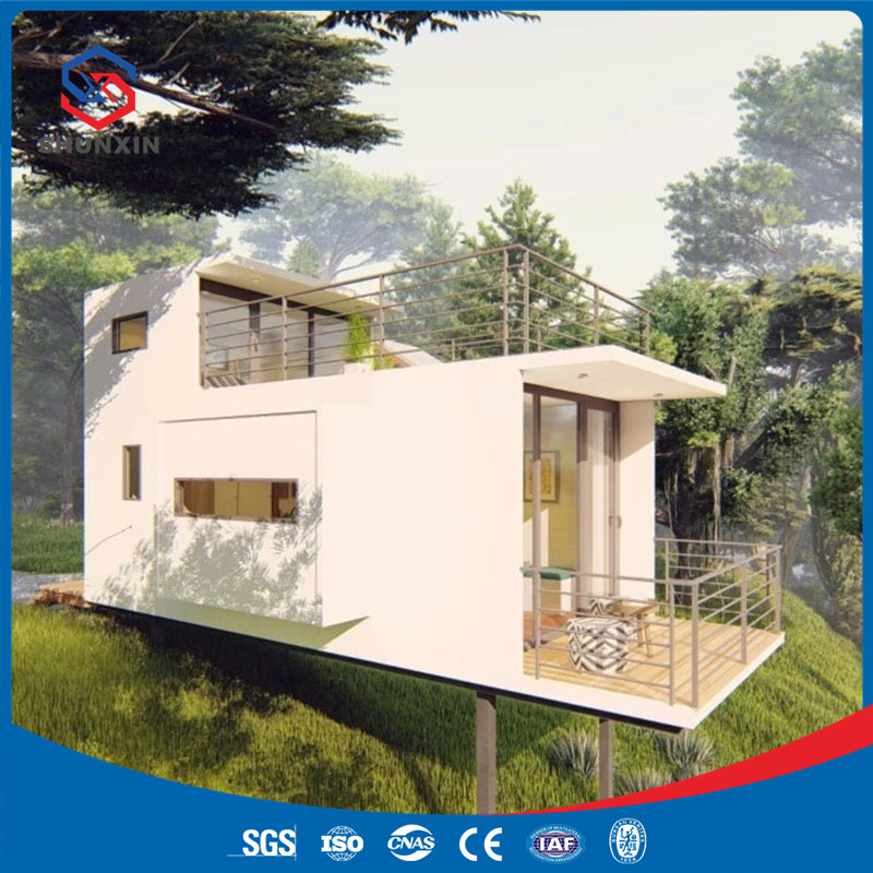 Modified Container Steel Modular Prefabricated Vessel Modern Capsule Luxury Prefab House Villa