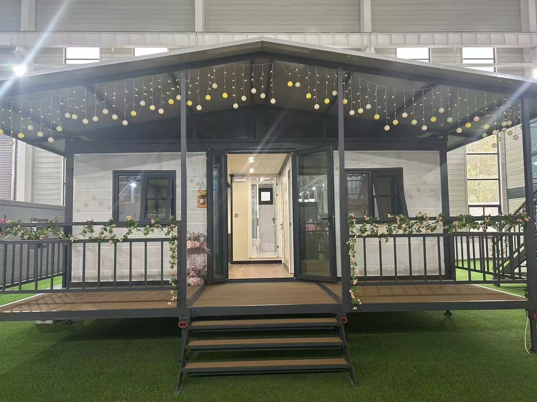 Expandable Container House 20FT 40FT Double Wing Fertable Container House