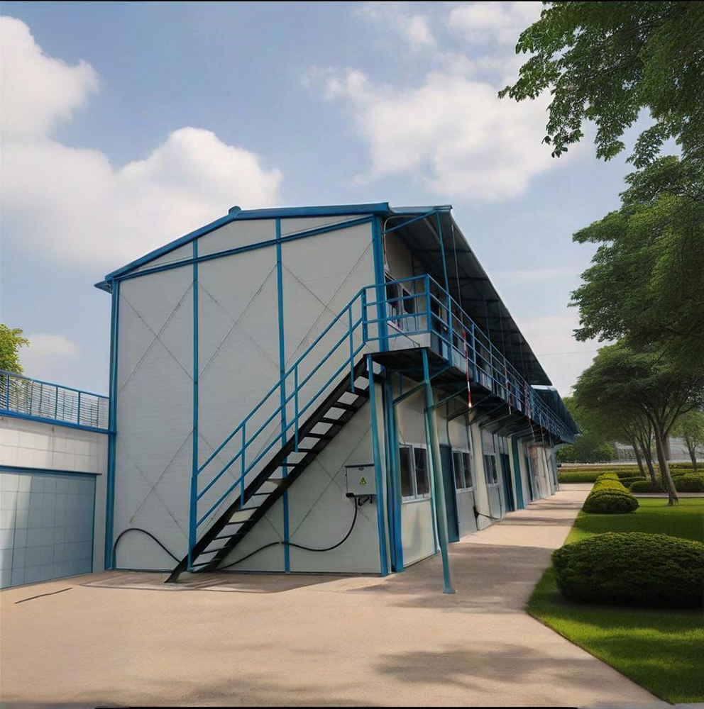 Rapid Setup Modular Container Living Unit for Temporary Offices