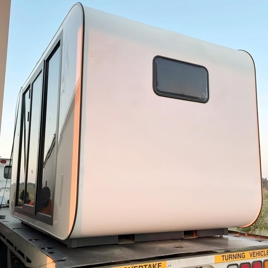 Advanced Container House Solar-Powered off-Grid Smart Apple Cabin with Ai Control