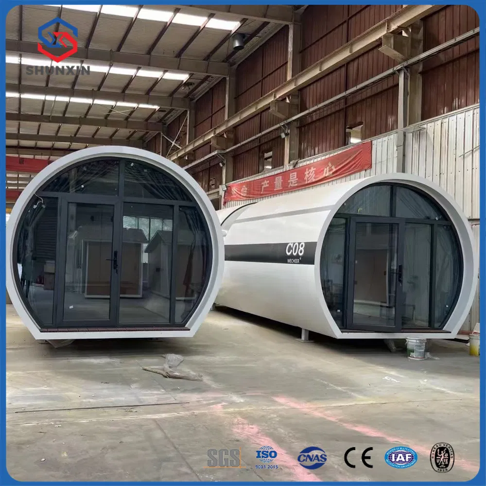 Hot Sale Apple Container Modular Prefabricated Vessel Modern Capsule Luxury Prefab House Villa