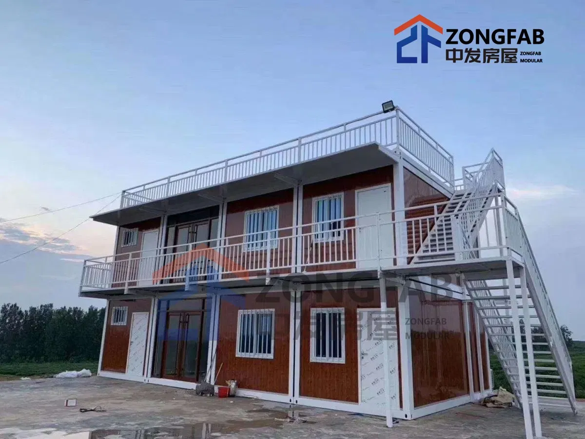 Australia South Africa Integrated Prefabricated Prefab Container Homes House for Emergency Shelter