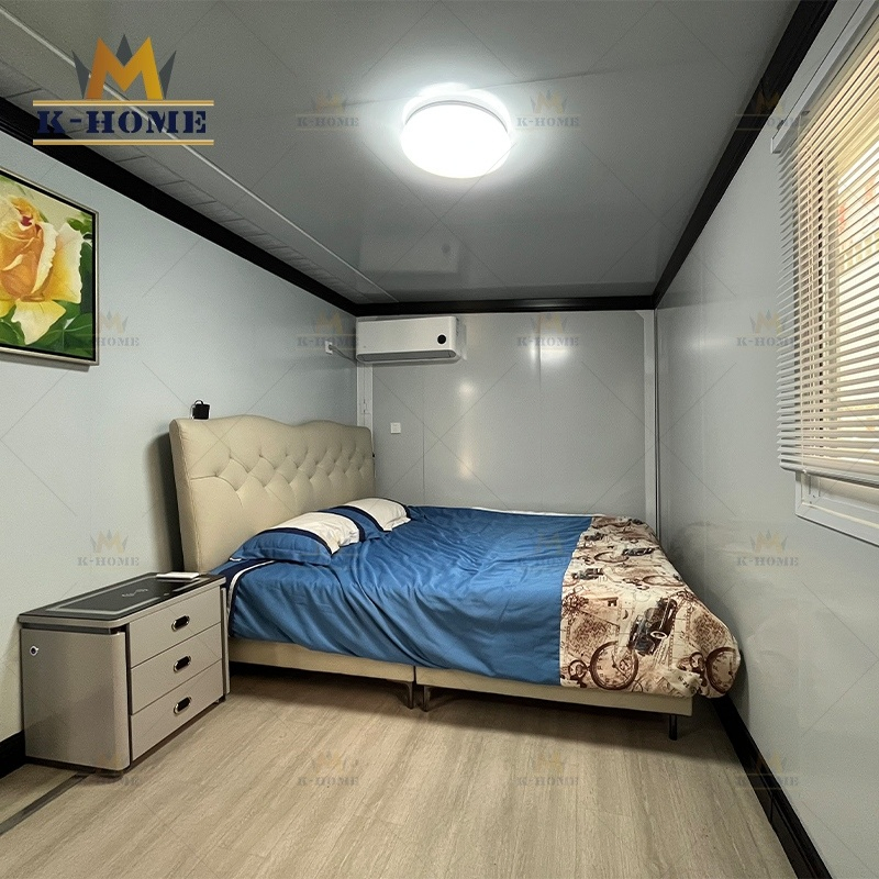 Modular Portable 20FT &amp; 40FT Prefab Expandable Containers Double Wing Foldable Houses