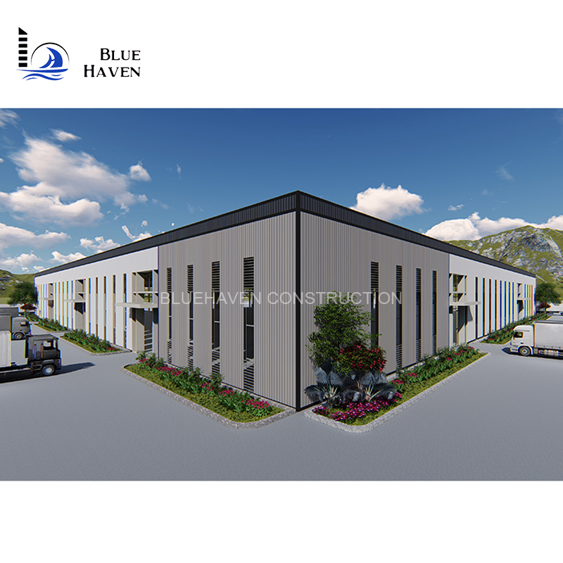 Steel Container Frame Modular Building Luxury Modern Prefab Apartment