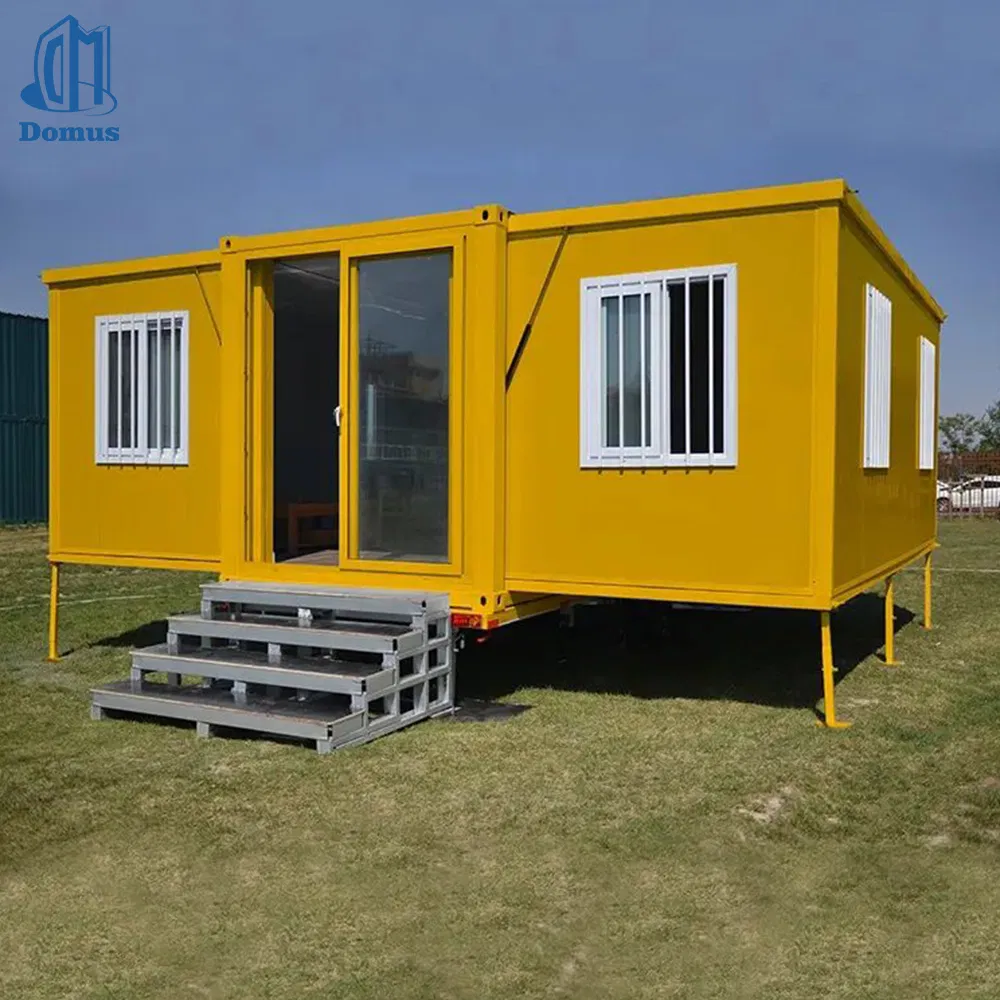 High Quality Insulated Expandable Container House for Cold Regions Harsh Climates Heating Cooling System for Office Buildings