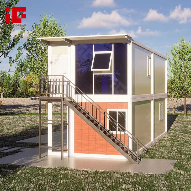 Modern Luxury Prefabricated Villa Low-Cost Bedroom Bathroom Made Containers Apartment