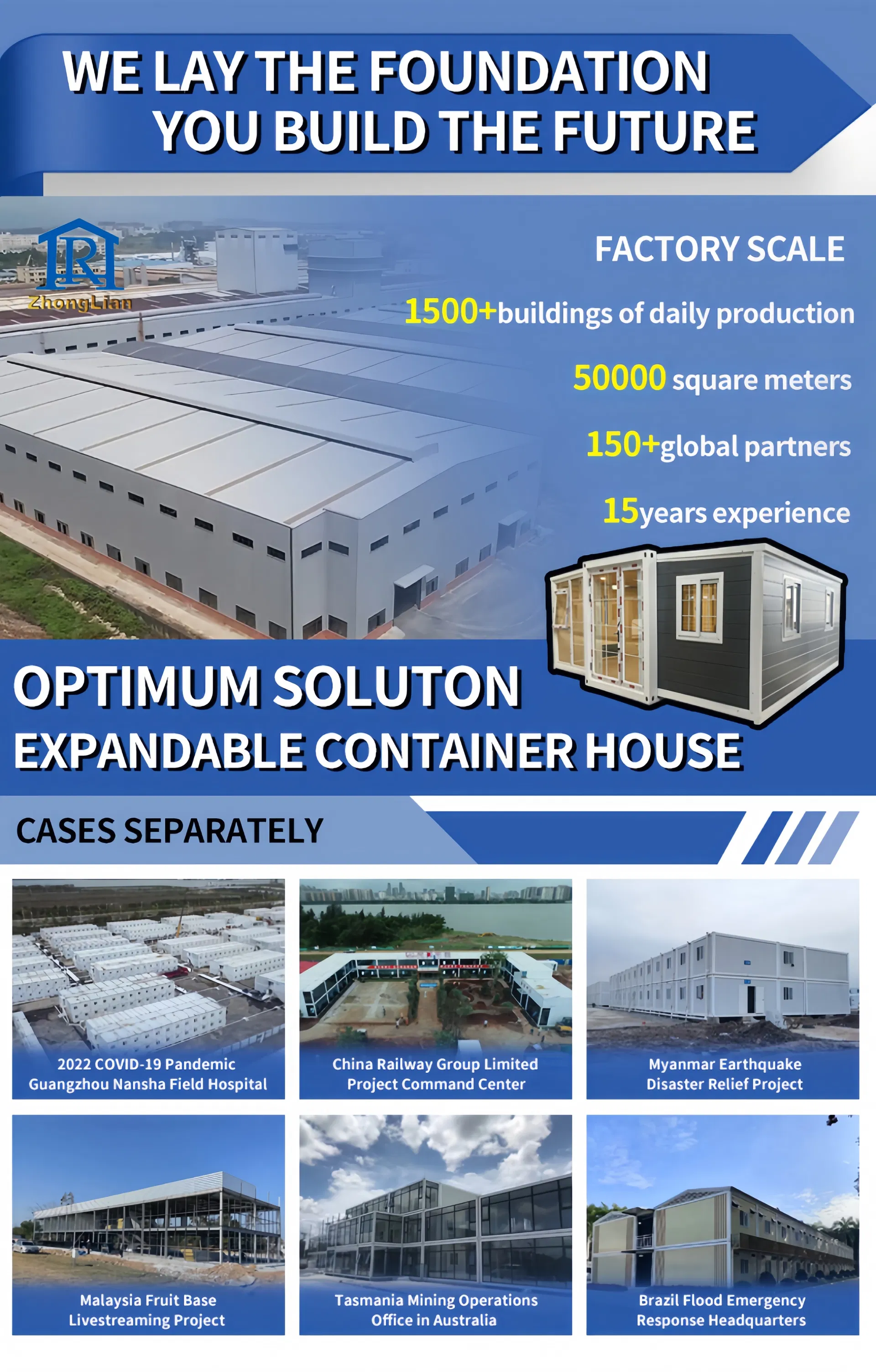 Expandable Container House Display